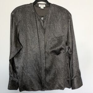 Christian Dior Separates 100% Silk Blouse Sz 14